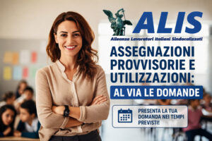 Assegnazioni provvisorie e utilizzazioni: al via le domande